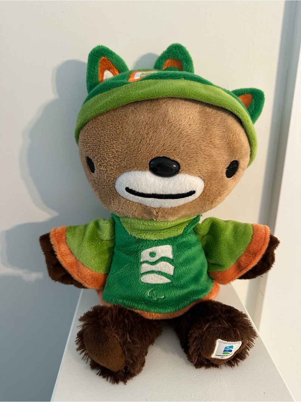 Vancouver 2010 Olympic Mascot Plush Sumi Animal Guardian Spirit 14”